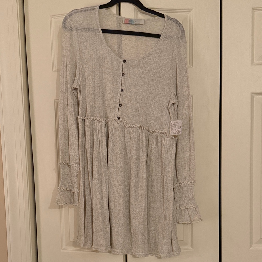 NWT FP Beach Ribbed Dress